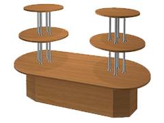 Gondolas, tables MDM